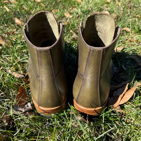 Iron Boots Type 1 in 1786 Russian Reindeer Hide