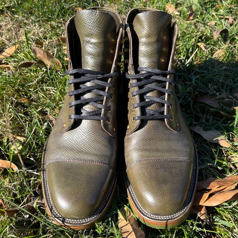 Iron Boots Type 1 in 1786 Russian Reindeer Hide