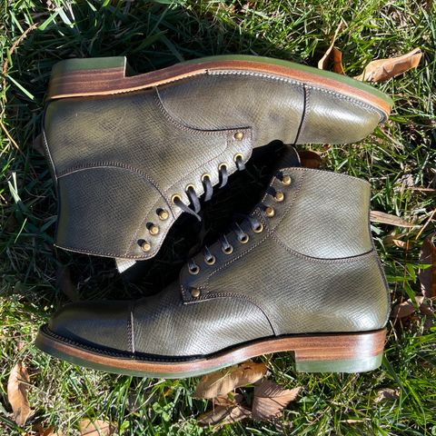 Iron Boots Type 1 in 1786 Russian Reindeer Hide