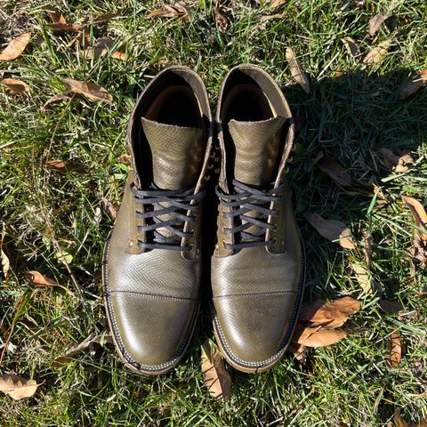 Iron Boots Type 1 in 1786 Russian Reindeer Hide