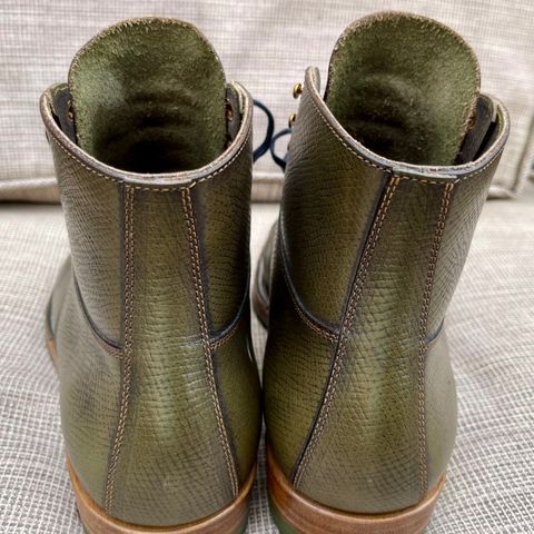 Iron Boots Type 1 in 1786 Russian Reindeer Hide