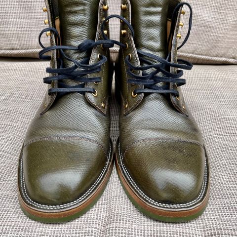 Iron Boots Type 1 in 1786 Russian Reindeer Hide