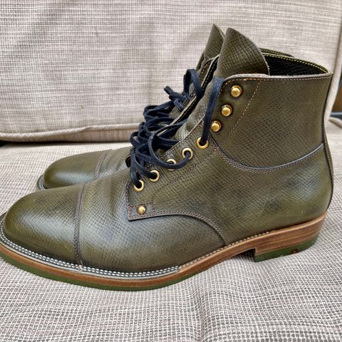 Iron Boots Type 1 in 1786 Russian Reindeer Hide