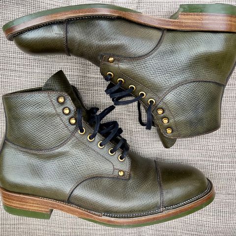 Iron Boots Type 1 in 1786 Russian Reindeer Hide