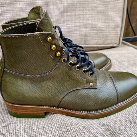 Iron Boots Type 1 in 1786 Russian Reindeer Hide