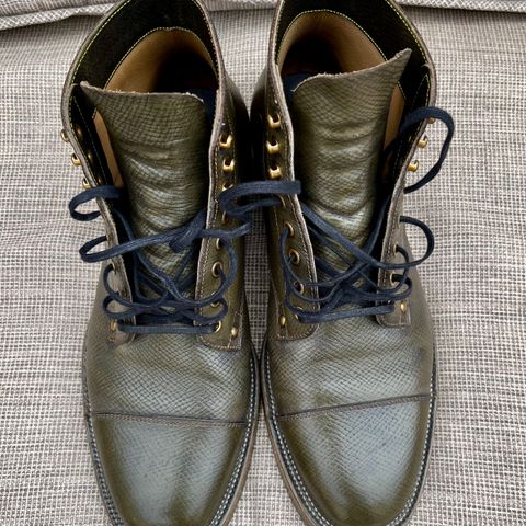 Iron Boots Type 1 in 1786 Russian Reindeer Hide