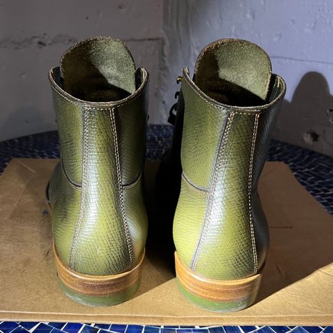 Iron Boots Type 1 in 1786 Russian Reindeer Hide