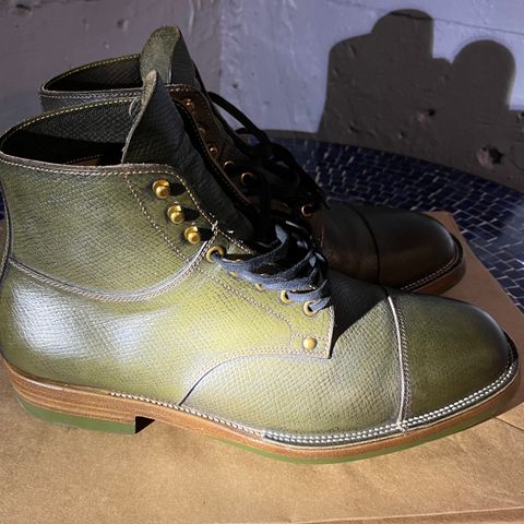 Iron Boots Type 1 in 1786 Russian Reindeer Hide