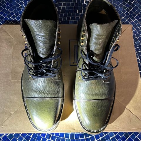 Iron Boots Type 1 in 1786 Russian Reindeer Hide