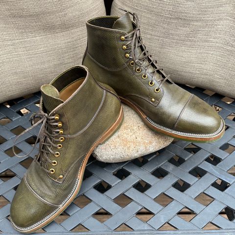 Iron Boots Type 1 in 1786 Russian Reindeer Hide
