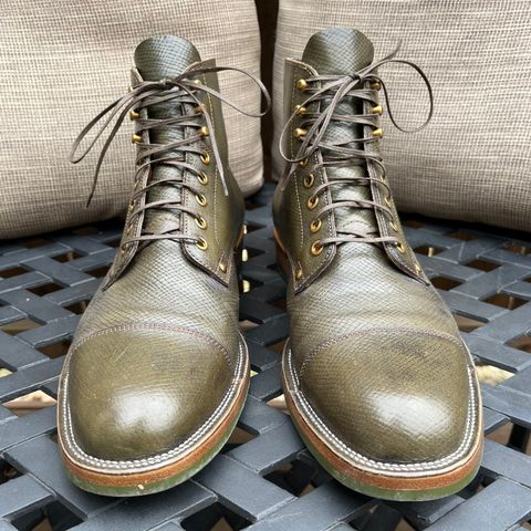 Iron Boots Type 1 in 1786 Russian Reindeer Hide