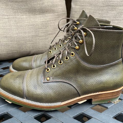 Iron Boots Type 1 in 1786 Russian Reindeer Hide