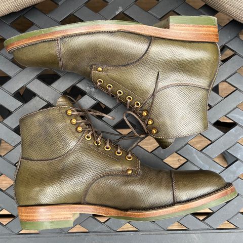 Iron Boots Type 1 in 1786 Russian Reindeer Hide