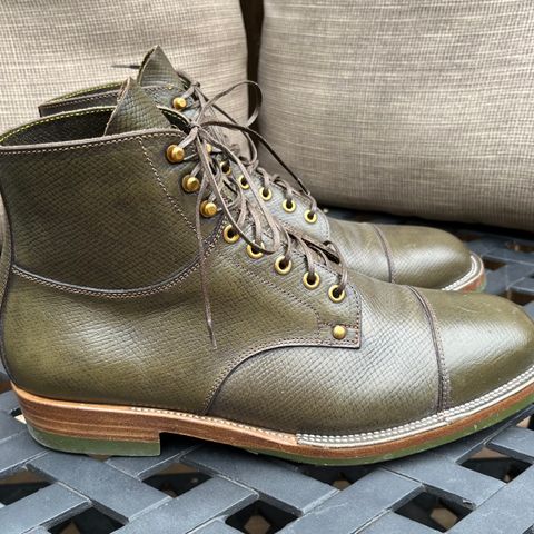 Iron Boots Type 1 in 1786 Russian Reindeer Hide