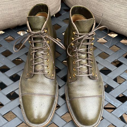 Iron Boots Type 1 in 1786 Russian Reindeer Hide