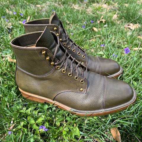 Iron Boots Type 1 in 1786 Russian Reindeer Hide