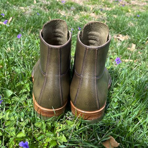 Iron Boots Type 1 in 1786 Russian Reindeer Hide