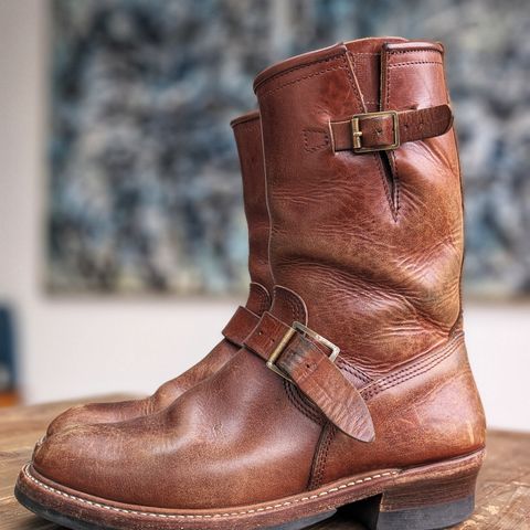John Lofgren Devil's Causeways in Shinki Dark Cherry Oiled Horsebutt & Shinki Dark Cherry Oiled Horsebutt