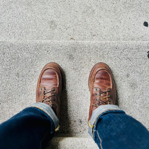 Red Wing 1907 in S.B. Foot Copper Rough and Tough