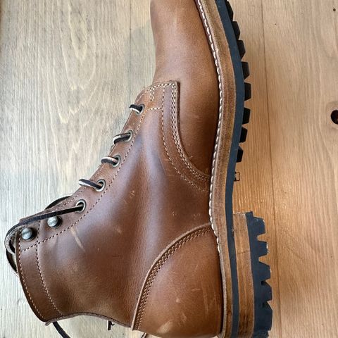 Truman Plain Toe Boot in Sesame Double Shot