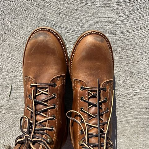 Truman Plain Toe Boot in Sesame Double Shot