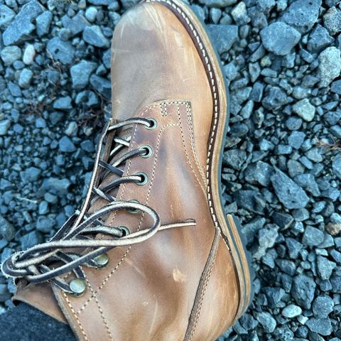 Truman Plain Toe Boot in Sesame Double Shot