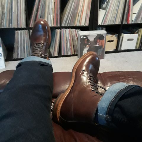 Allen Edmonds Higgins Mill in Horween Brown Chromexcel