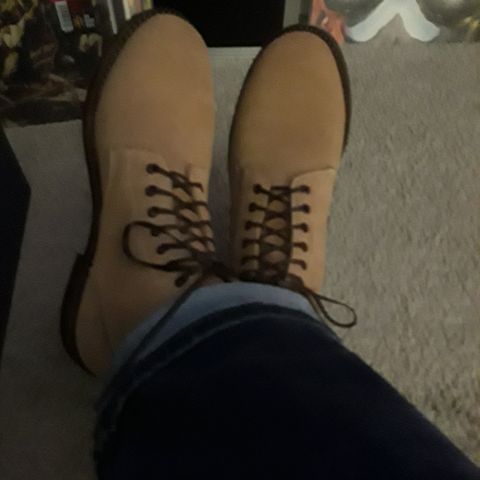Oak Street Bootmakers Field Boot in Horween Natural Chromexcel Roughout