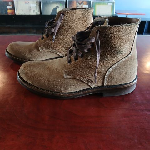 Oak Street Bootmakers Field Boot in Horween Natural Chromexcel Roughout