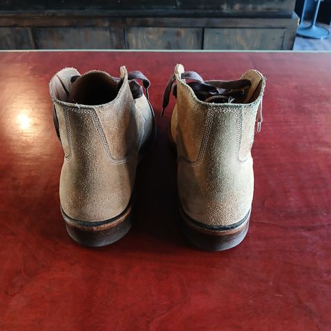 Oak Street Bootmakers Field Boot in Horween Natural Chromexcel Roughout
