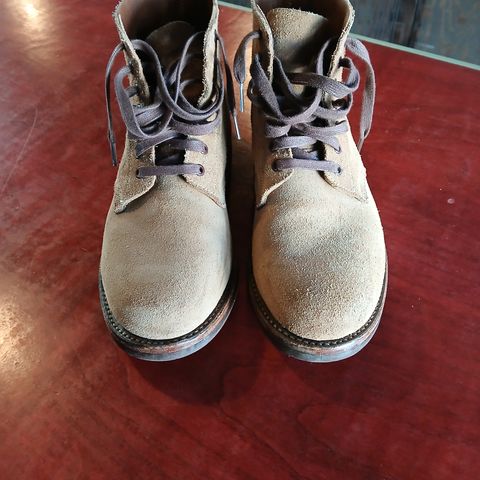 Oak Street Bootmakers Field Boot in Horween Natural Chromexcel Roughout