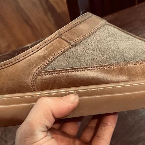 GORAL Goral/ x Rose Anvil Sluggs in Horween Natural Chromexcel