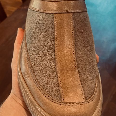 GORAL Goral/ x Rose Anvil Sluggs in Horween Natural Chromexcel