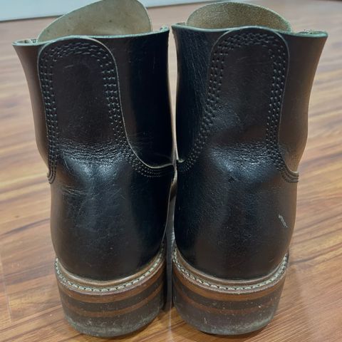 John Lofgren M-43 Service Shoes in Shinki Black Teacore Horsebutt