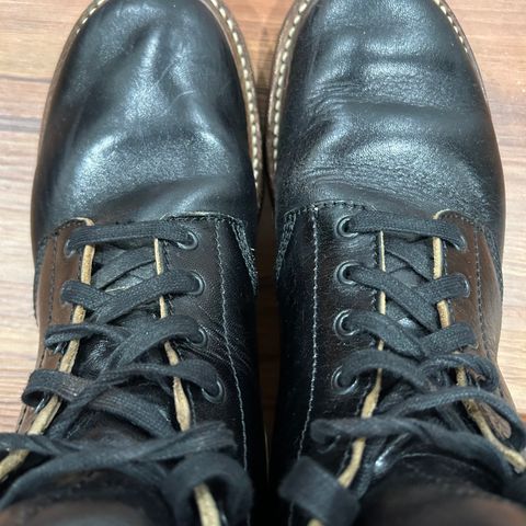 John Lofgren M-43 Service Shoes in Shinki Black Teacore Horsebutt