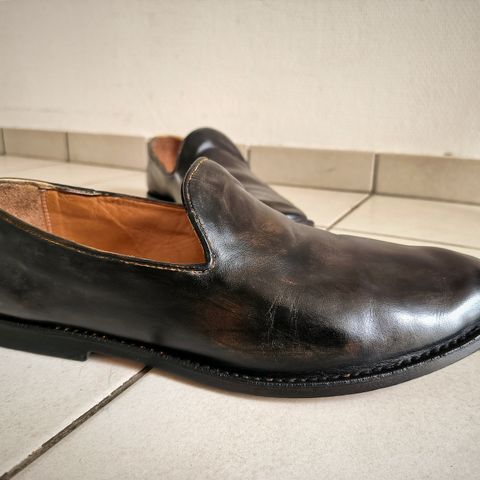 View photo of Cordobes Slippers in Unknown Leather