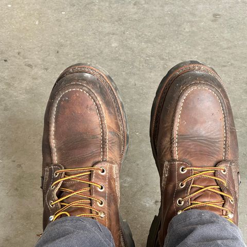 Thorogood 1957 Series 6" Moc Toe in Thorogood Crazy Horse