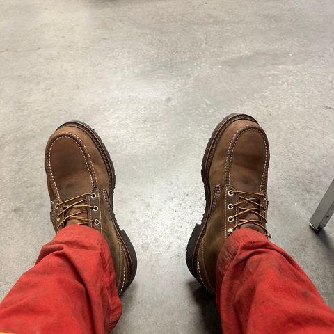 Thorogood 1957 Series 6" Moc Toe in Thorogood Crazy Horse