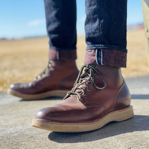Viberg Service Boot in Horween Crust Chromexcel