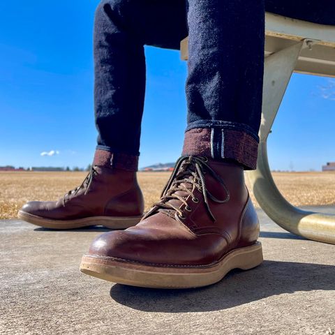 Viberg Service Boot in Horween Crust Chromexcel