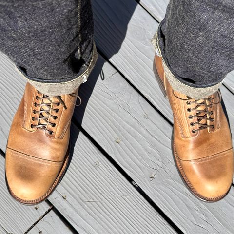 Viberg N1 in Horween Natural Cypress