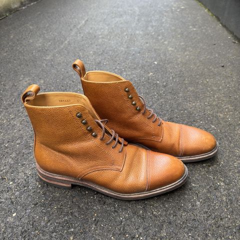 Lennertson Brawler in Black Calfskin