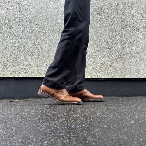 Lennertson Brawler in Black Calfskin