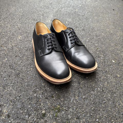 Lennertson Brawler in Black Calfskin