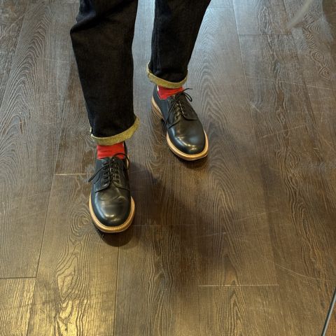 Lennertson Brawler in Black Calfskin