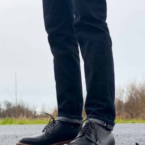 Lennertson Brawler in Black Calfskin