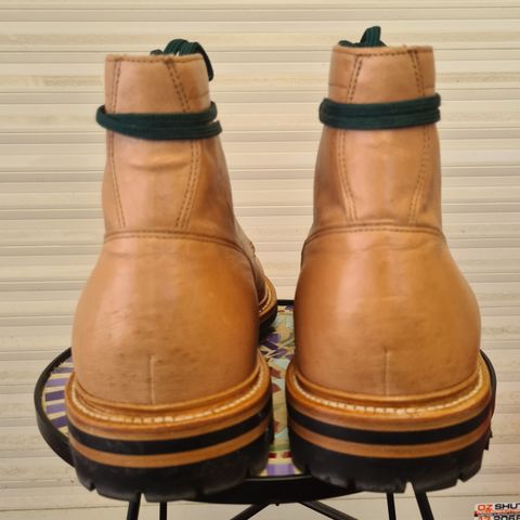 Grant Stone Ottawa Boot in Incas Natural Kangaroo