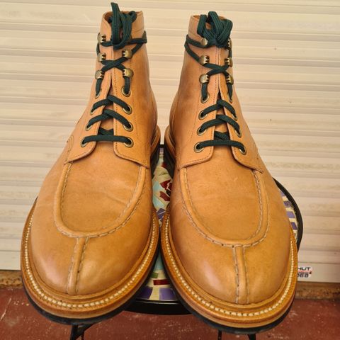 Grant Stone Ottawa Boot in Incas Natural Kangaroo