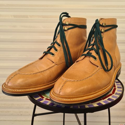 Grant Stone Ottawa Boot in Incas Natural Kangaroo