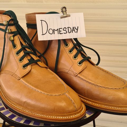 Grant Stone Ottawa Boot in Incas Natural Kangaroo
